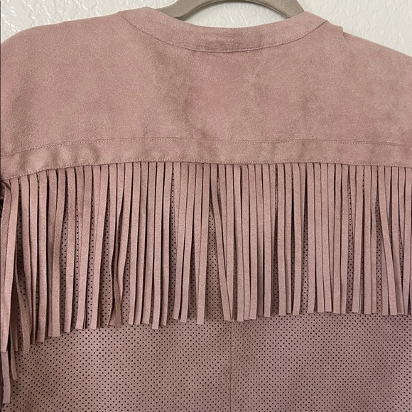 Chicos Beige western Jacket Size 2 (12 or L) - Picture 9 of 13